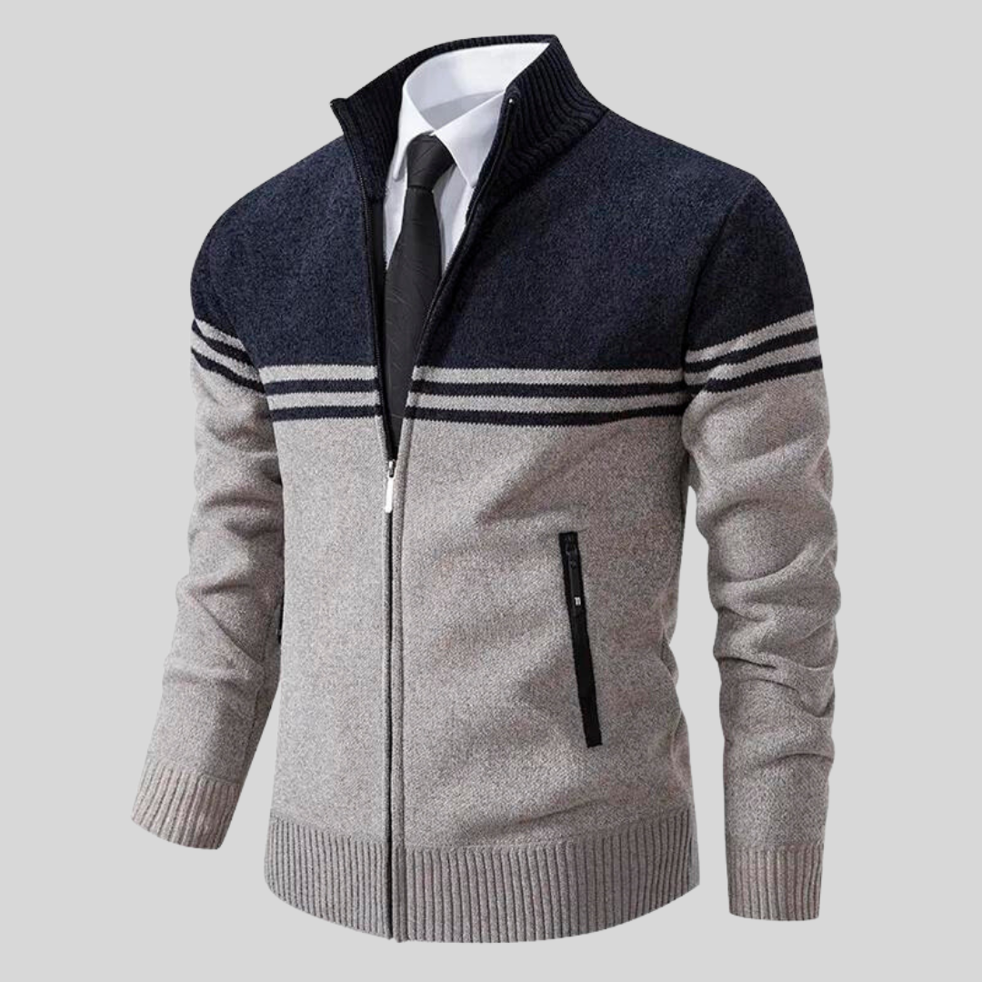 Lorenz™ | Striped Knit Cardigan