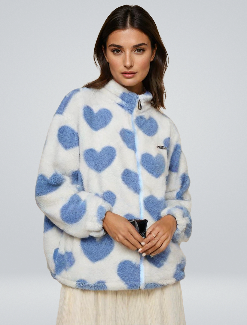 Amora | Reversible Heart Coat