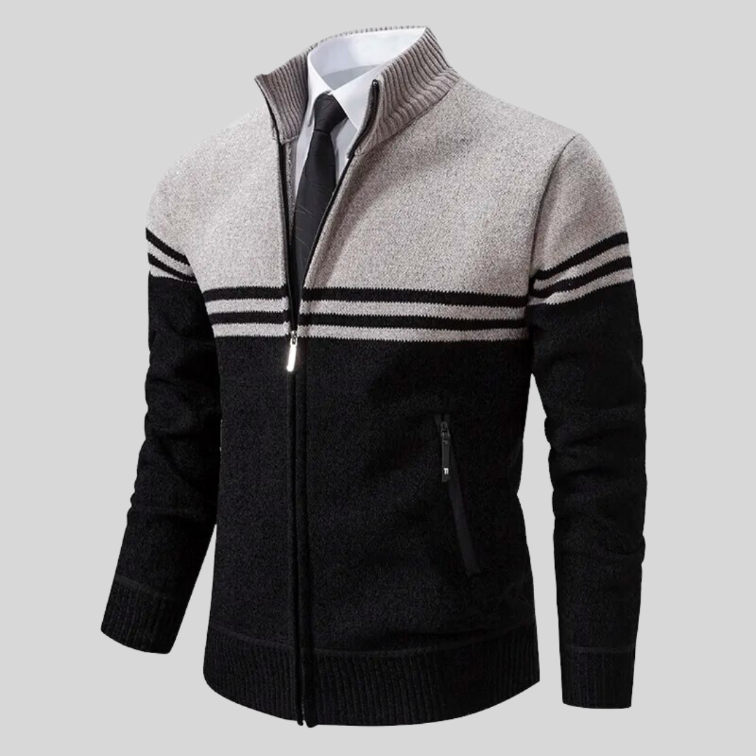 Lorenz™ | Striped Knit Cardigan