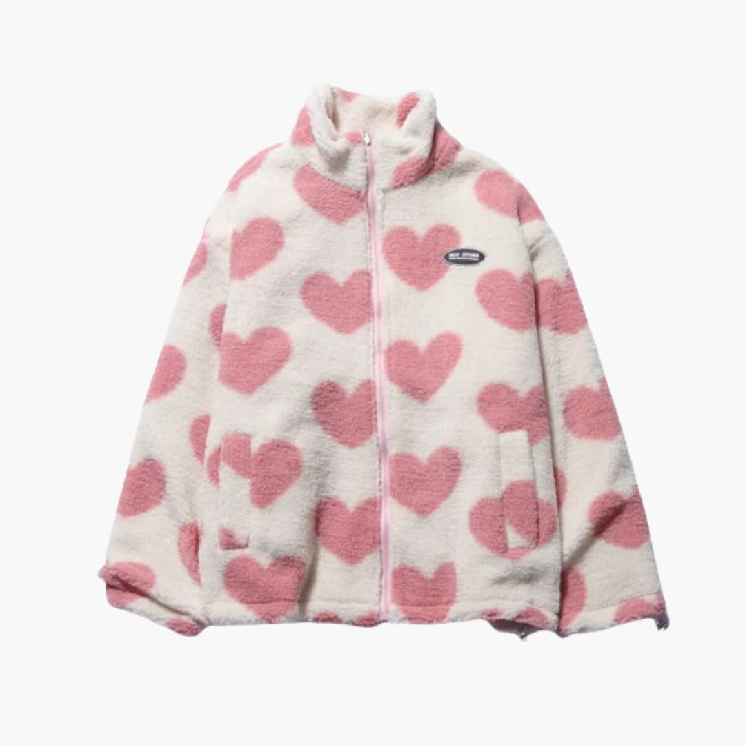 Amora | Reversible Heart Coat