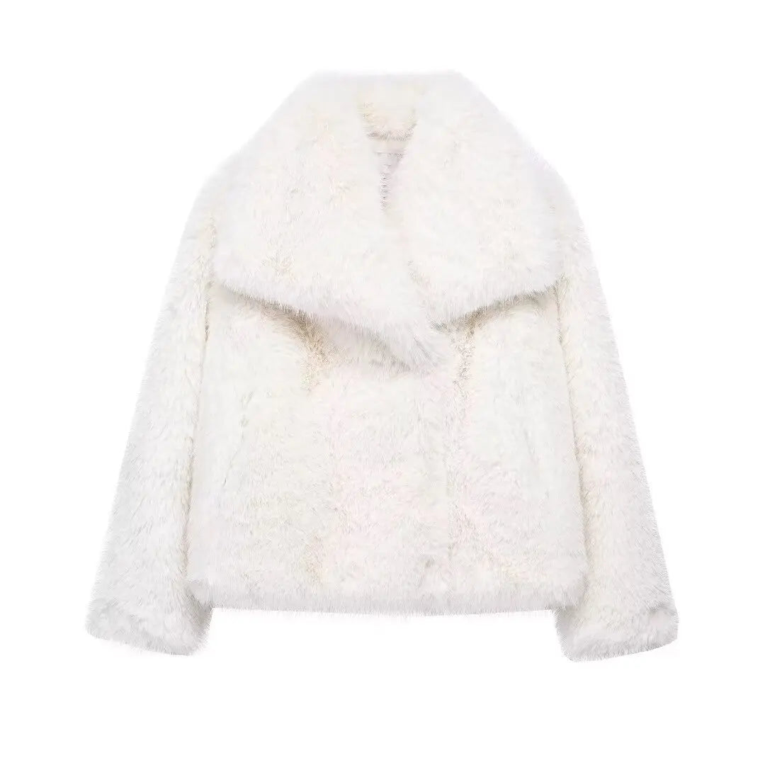Columbus™ | Cropped Faux Fur Coat
