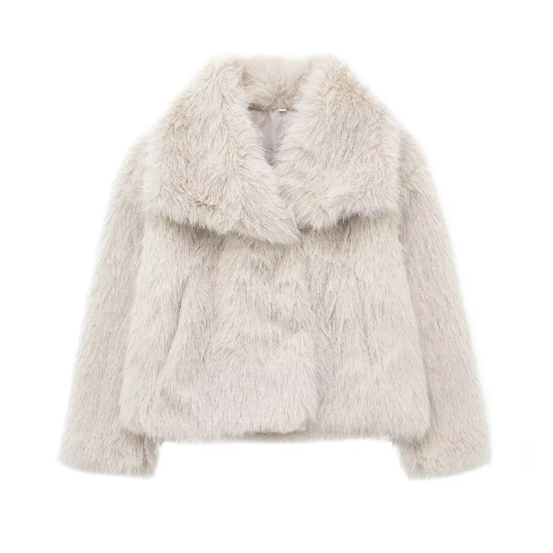 Columbus™ | Cropped Faux Fur Coat