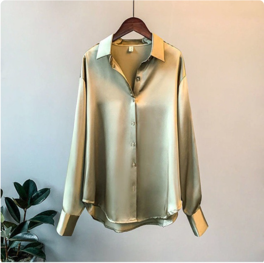 CAMICIA™ | Satin Blouse