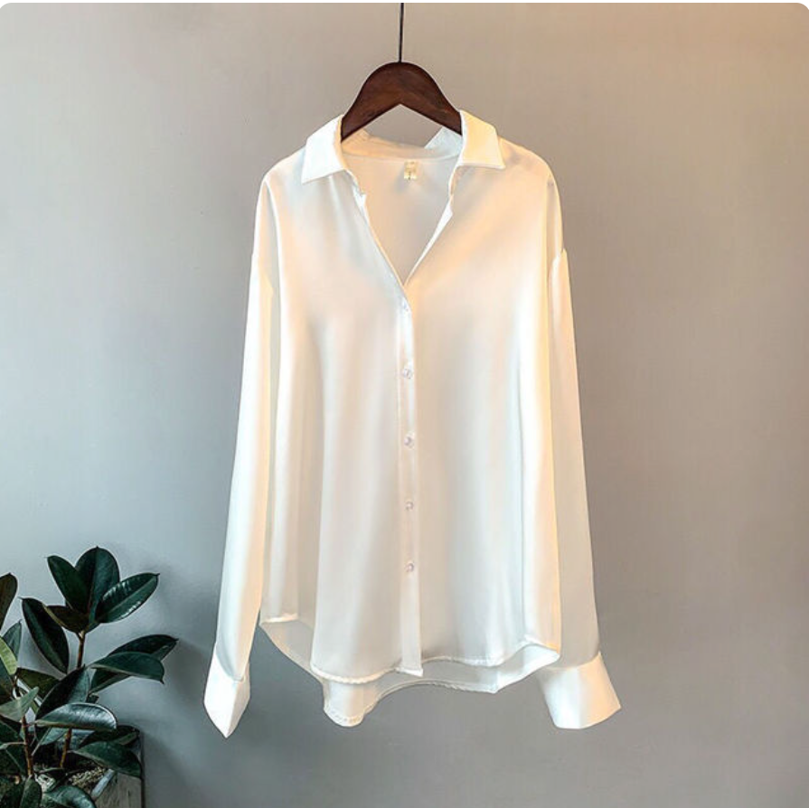 CAMICIA™ | Satin Blouse