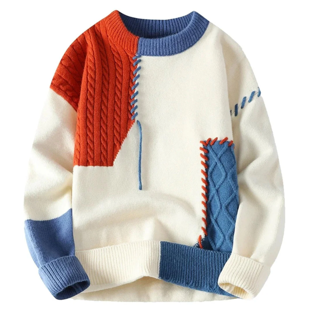 Amor™ | Jumper with Patchwork