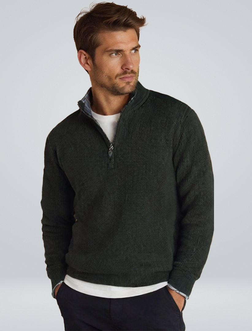 Rowan™ | Premium Knit Zip Sweater