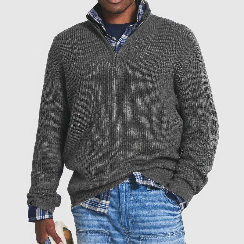 Rowan™ | Premium Knit Zip Sweater