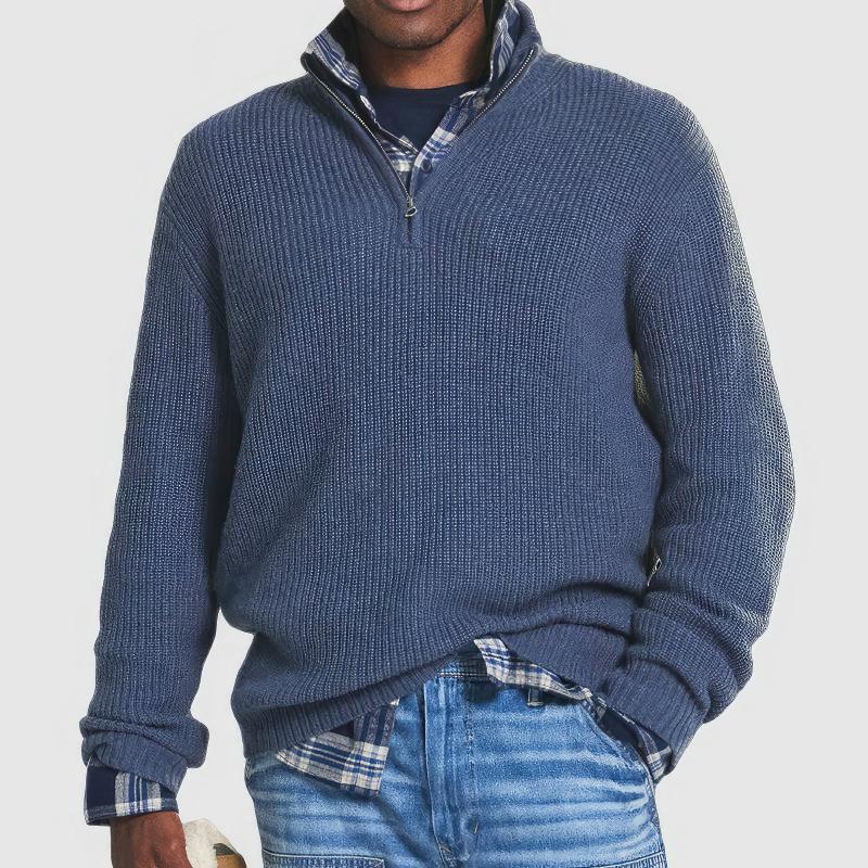 Rowan™ | Premium Knit Zip Sweater