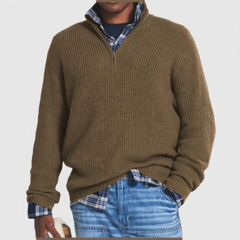 Rowan™ | Premium Knit Zip Sweater