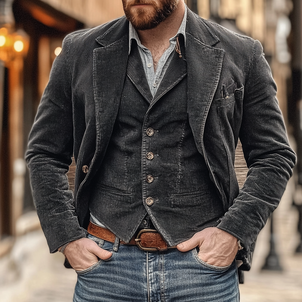 Columbus™ | Classic blazer and waistcoat set