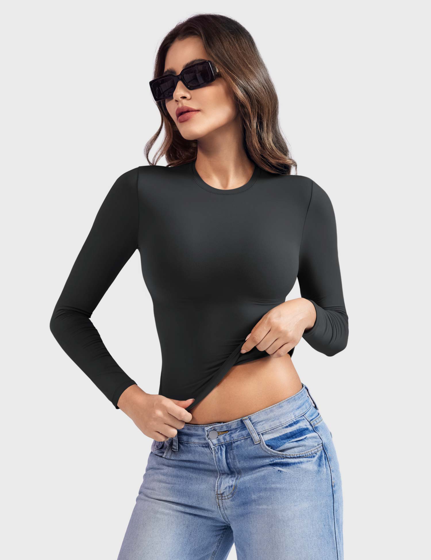 BELINA™ | Sculpting Long Sleeve Top