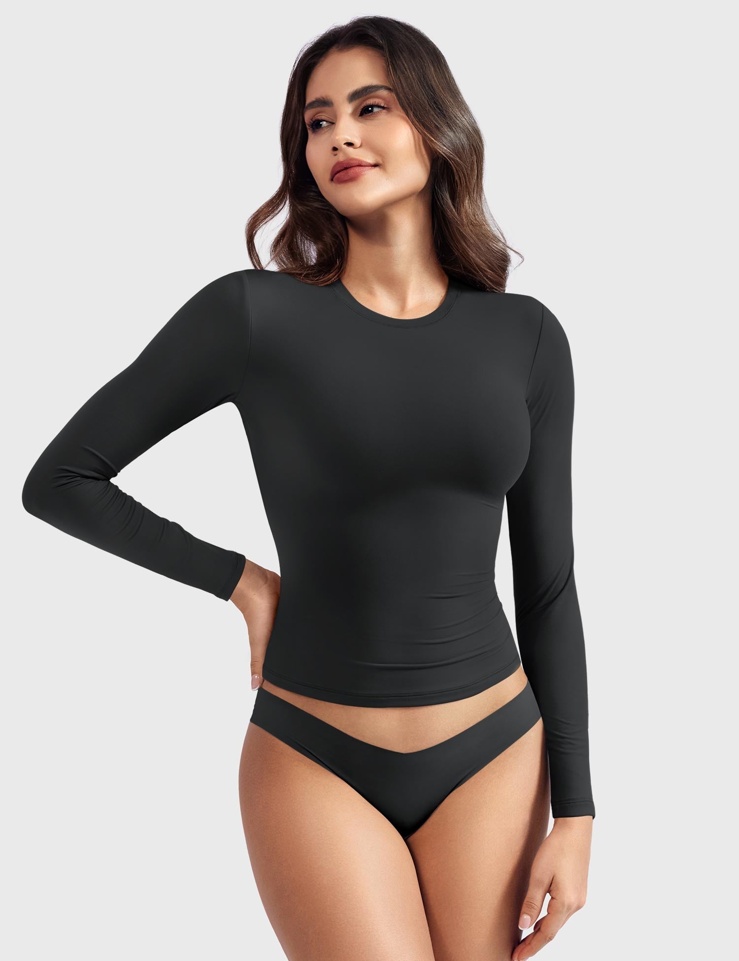 BELINA™ | Sculpting Long Sleeve Top
