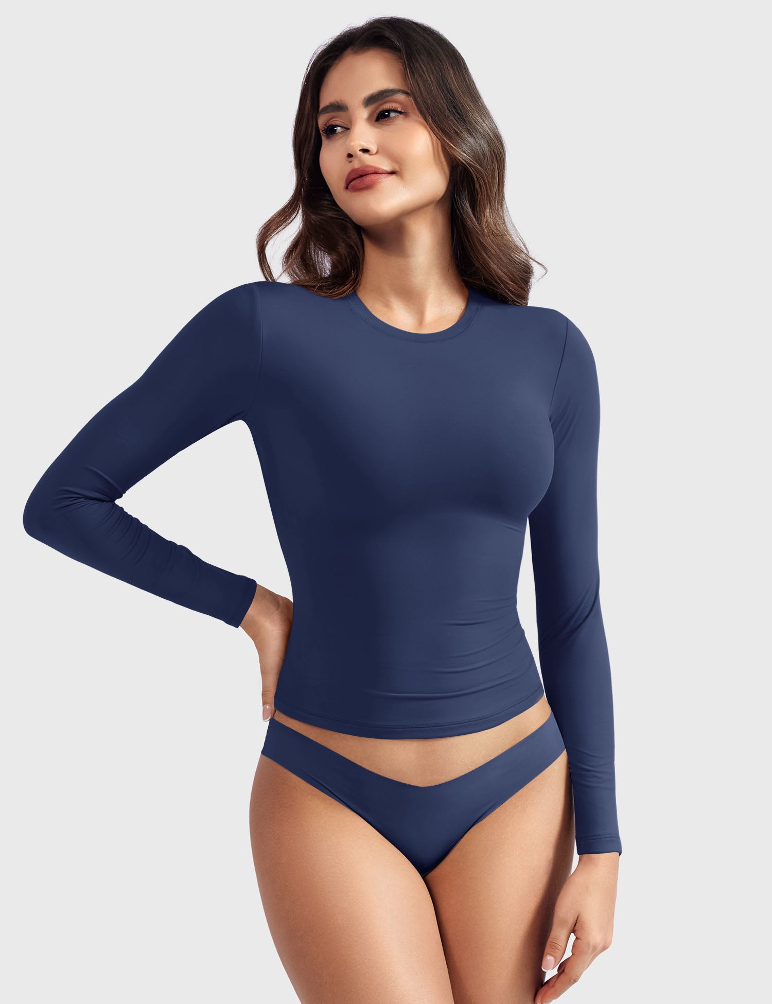 BELINA™ | Sculpting Long Sleeve Top