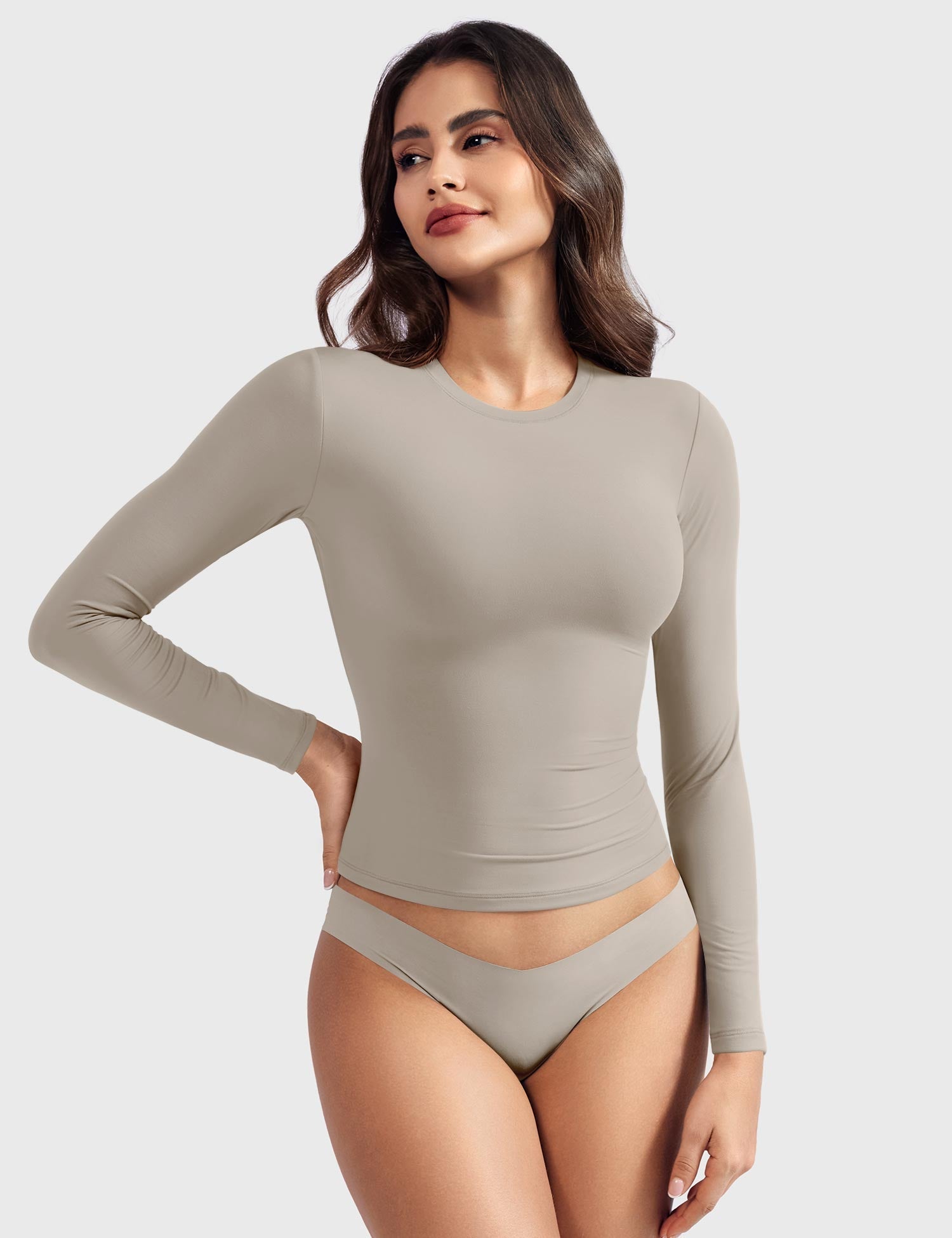 BELINA™ | Sculpting Long Sleeve Top