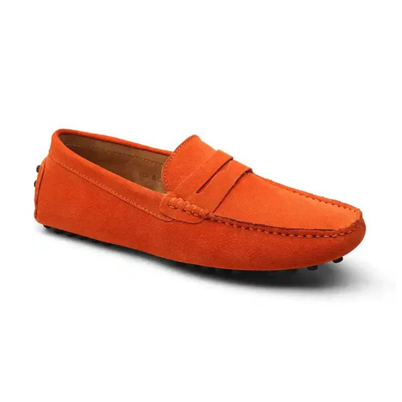 Columbus™ | Suede Driver Loafers