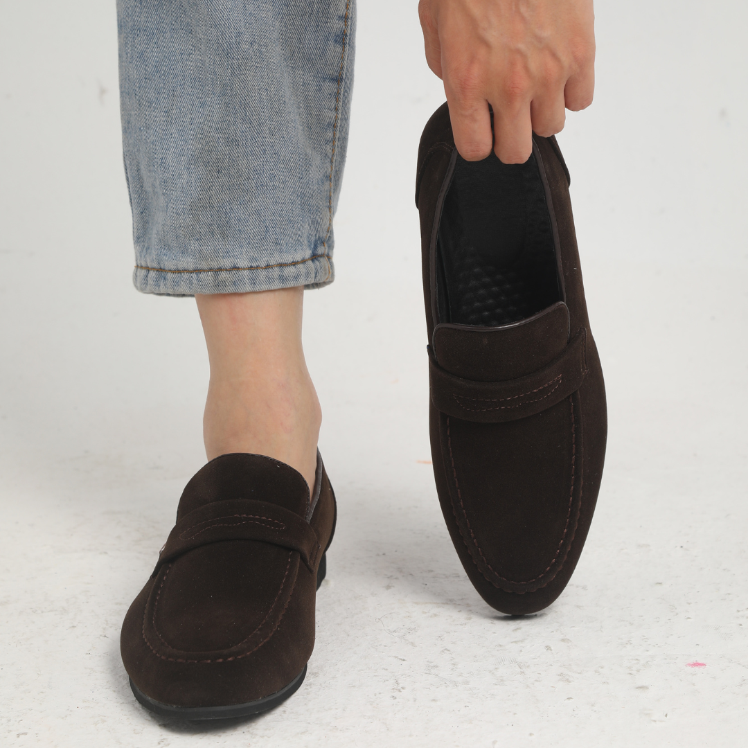 Columbus™ | Suede Penny Loafers