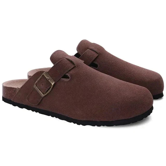 Columbus™ | Luxury Suède clogs
