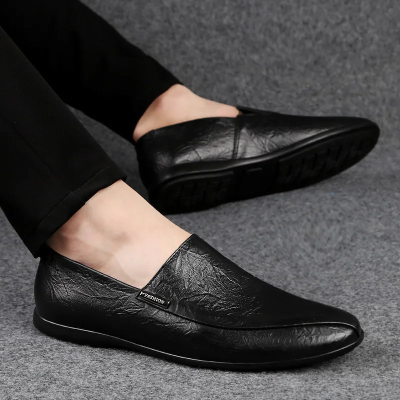 Cyrus | Genuine Leather Loafers