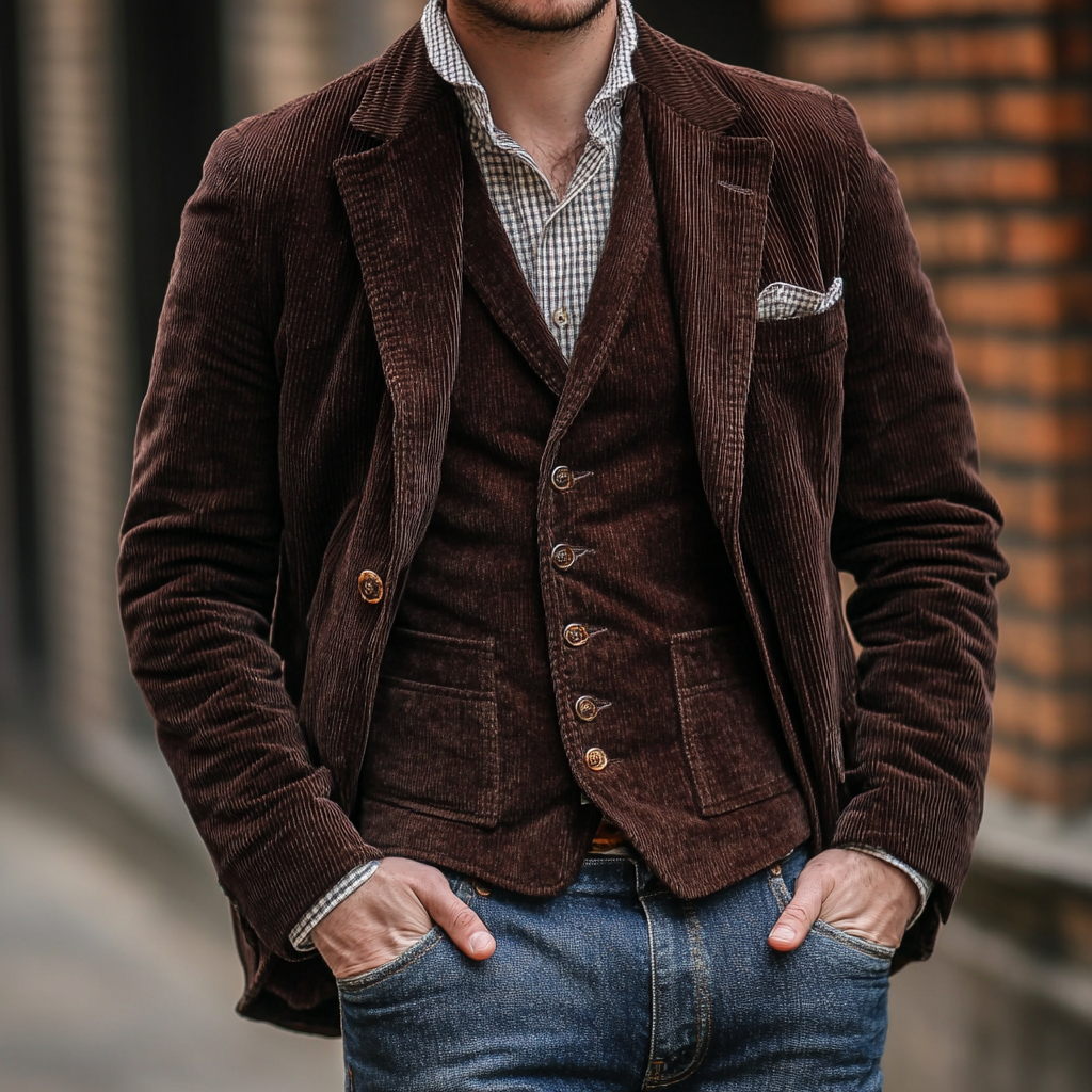 Columbus™ | Classic blazer and waistcoat set