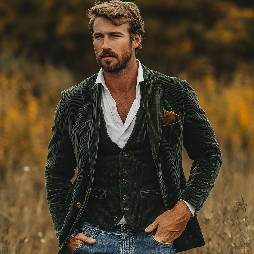 Columbus™ | Classic blazer and waistcoat set