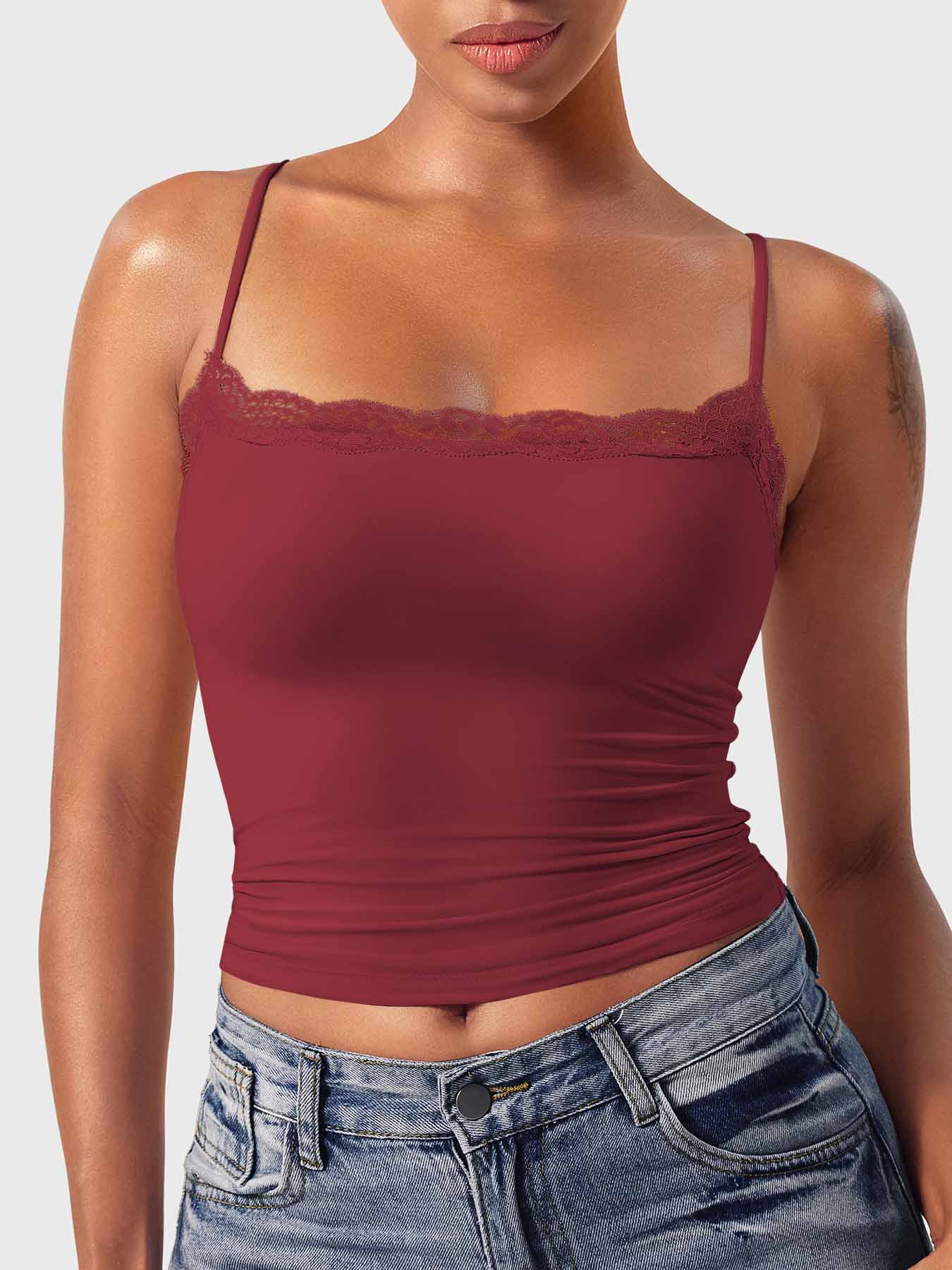 ANNABELLE™ | Square Neck Lace Tank